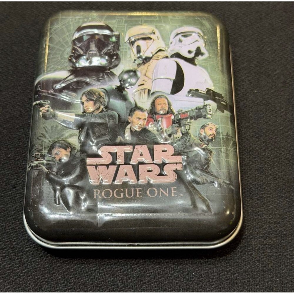 Star Wars Rogue One Playing Cards in Collectible Tin Cartamundi Disney New